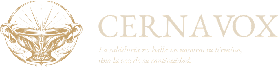 CERNAVOX. La sabiduría no halla en nosotros su término, sino la voz de su continuidad.